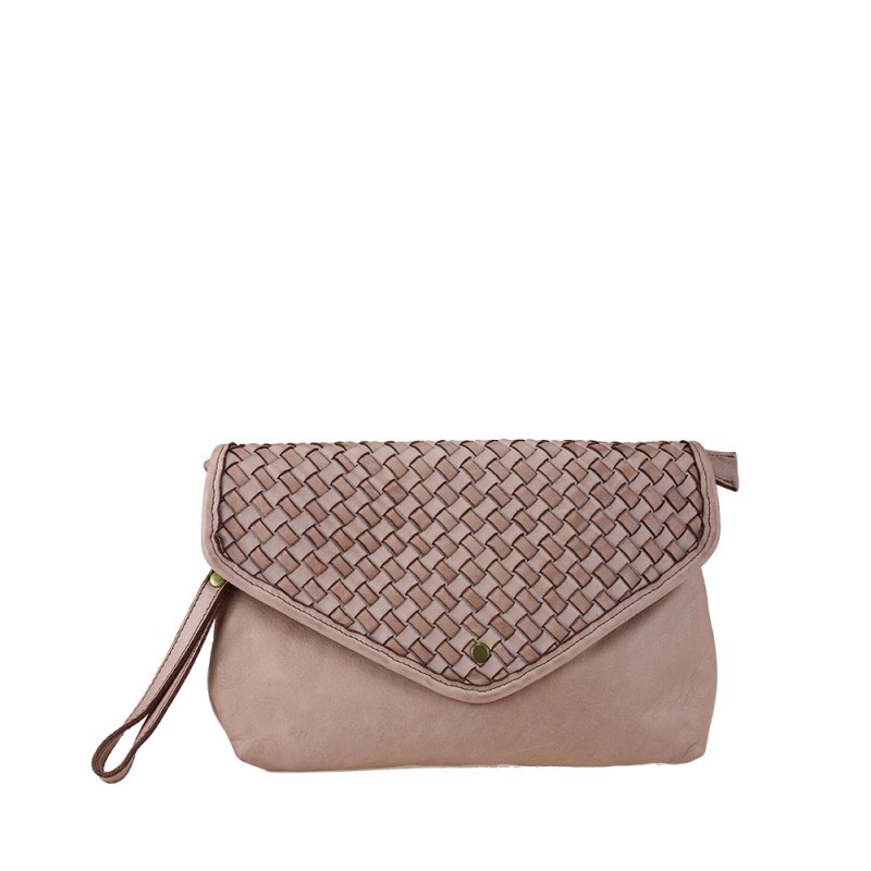 Cross-Body in pelle effetto vintage