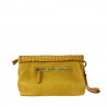 Cross-Body in pelle effetto vintage