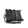 Borsa Crossbody in pelle intrecciata