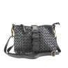 Borsa Crossbody in pelle intrecciata