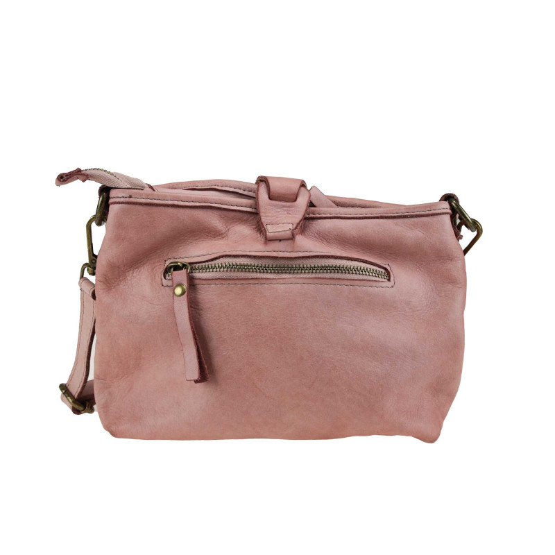 Borsa Crossbody in pelle intrecciata