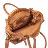 Handtasche aus gewebtem Leder