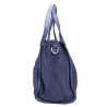 Woven Leather Tote Bag