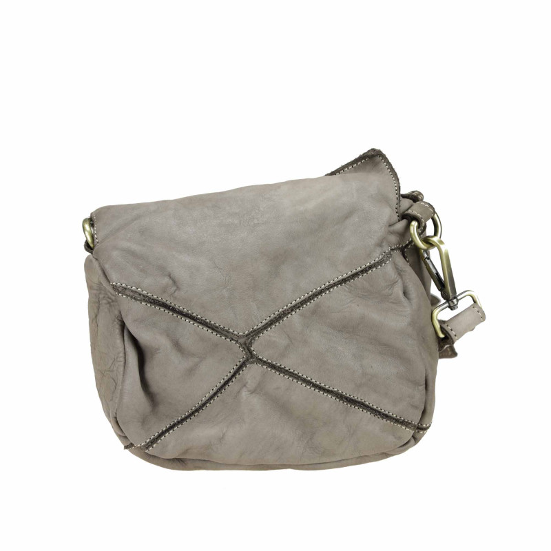 Smooth leather cross-body with shoulder strap