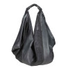 Bat bag in hand-buffered soft leather