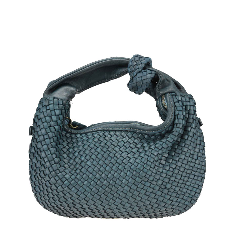 Small handbag in woven...