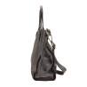 Sac shopping en cuir souple