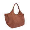 Bolso de piel efecto vintage