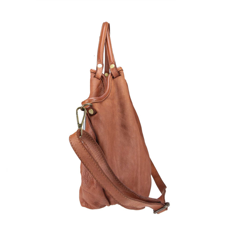 Ledertasche mit Vintage-Effekt